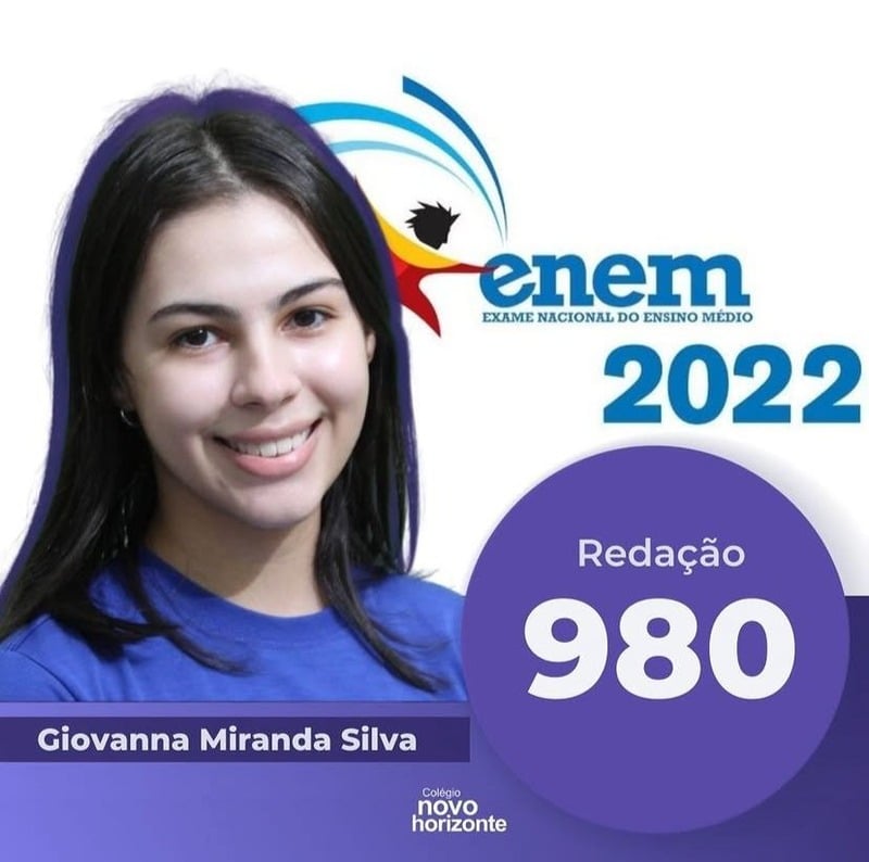 Giovanna Miranda Silva - Redação 980